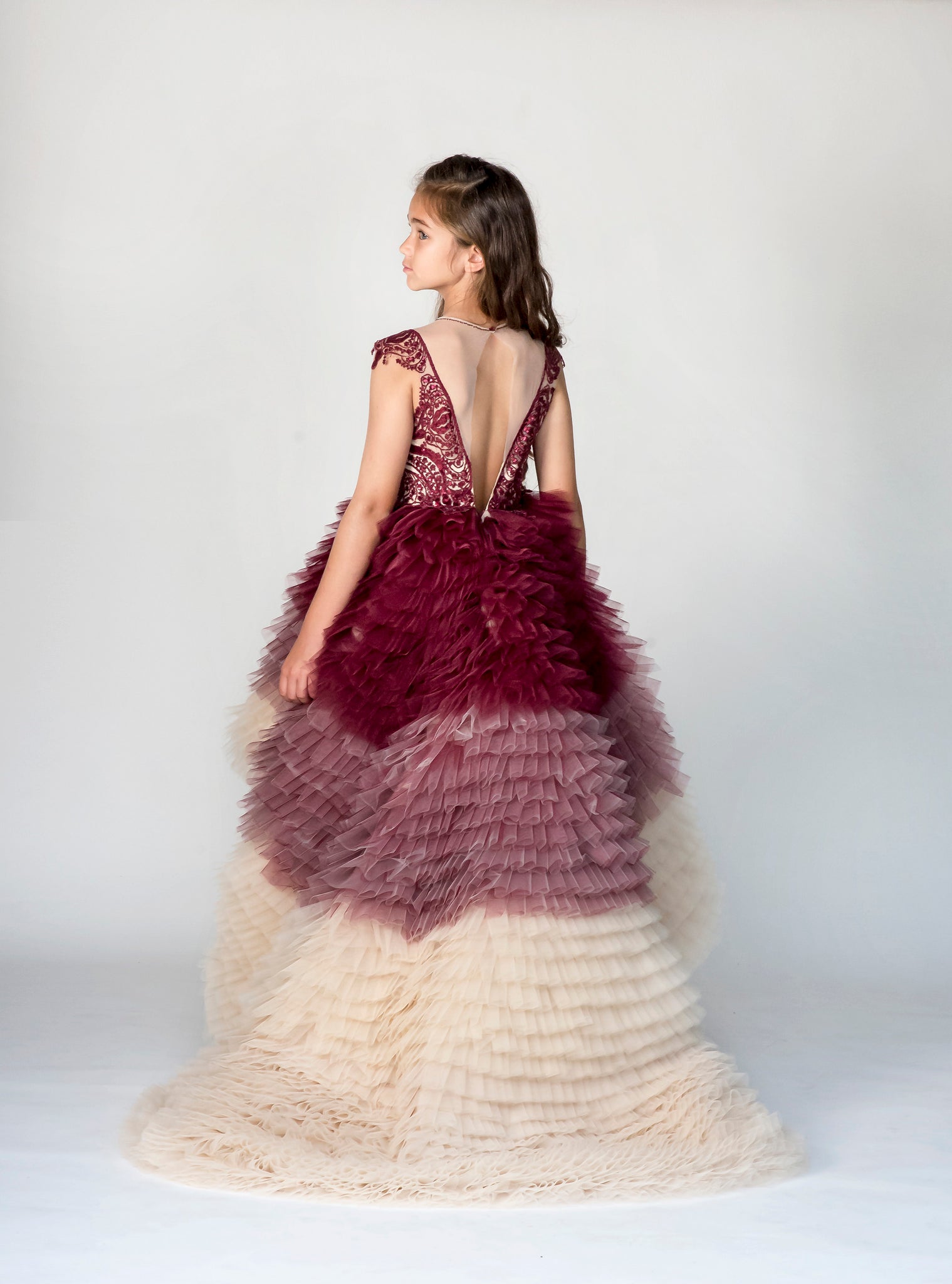 Burgundy dress size cheap 12
