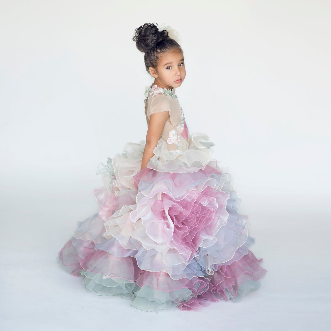 CottonCandy (3/4)-dress-Size 3/4-1-ButterflyCloset Rentals